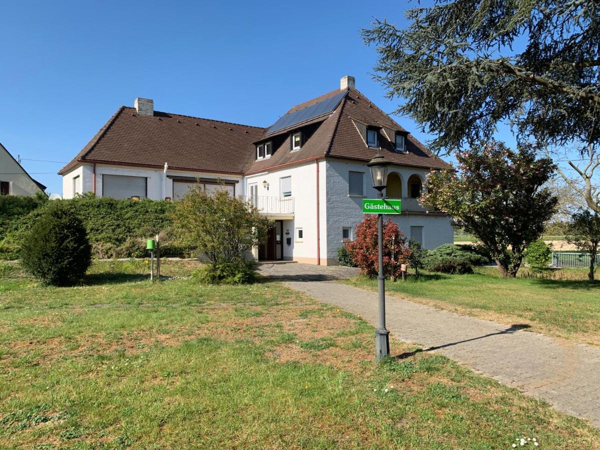 Gaestehaus An Der Rheinbruecke Altlussheim 외부 사진